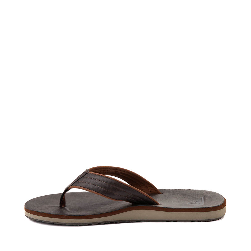 Mens Quiksilver Carver Nubuck Sandal - Brown | Journeys