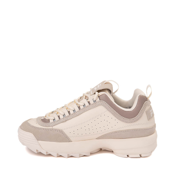 Womens Fila Disruptor 2 Premium Athletic Shoe FILA Disruptor 2 Chunky Cheap Ida step Jordan Outlet Gardenia Silver Lining Goat