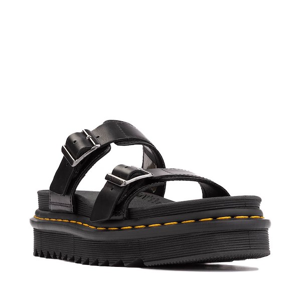 alternate view Dr. Martens Myles Slide Sandal - BlackALT5