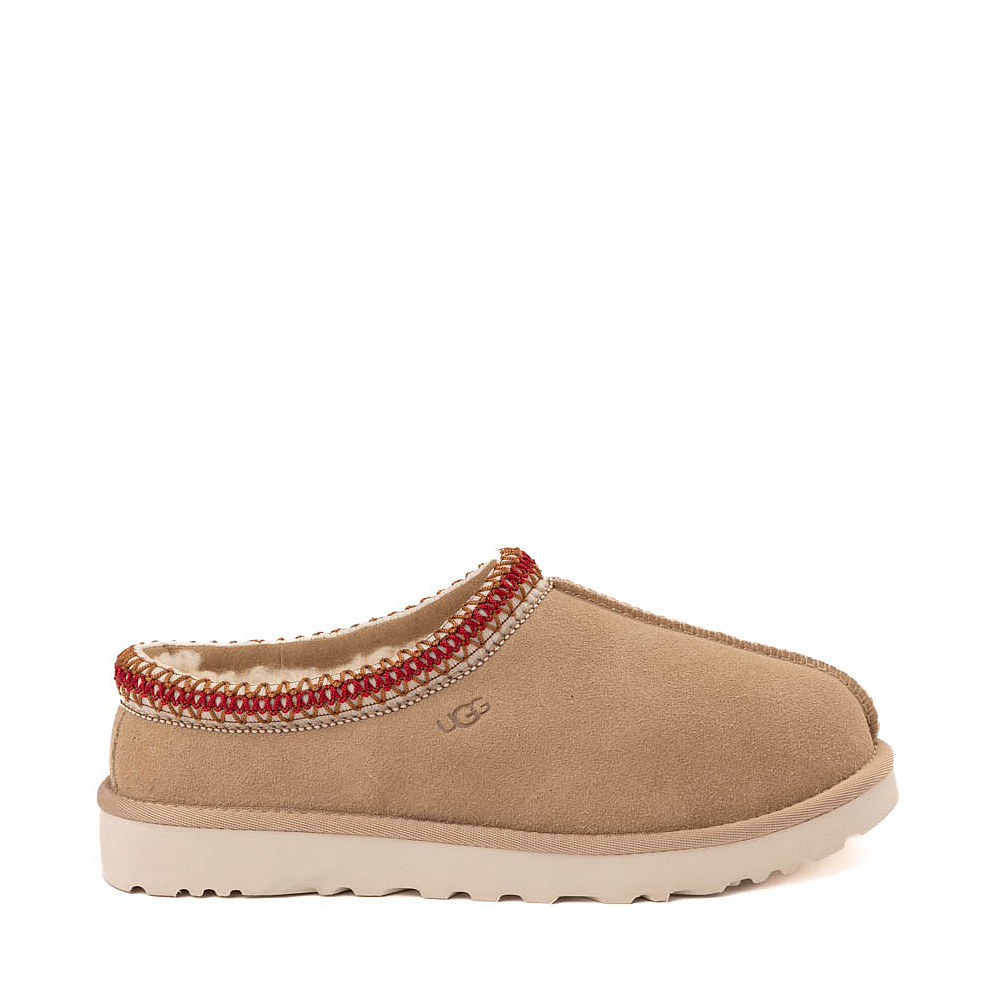 Womens UGG Tasman Slipper Sand Dark Cherry Journeys