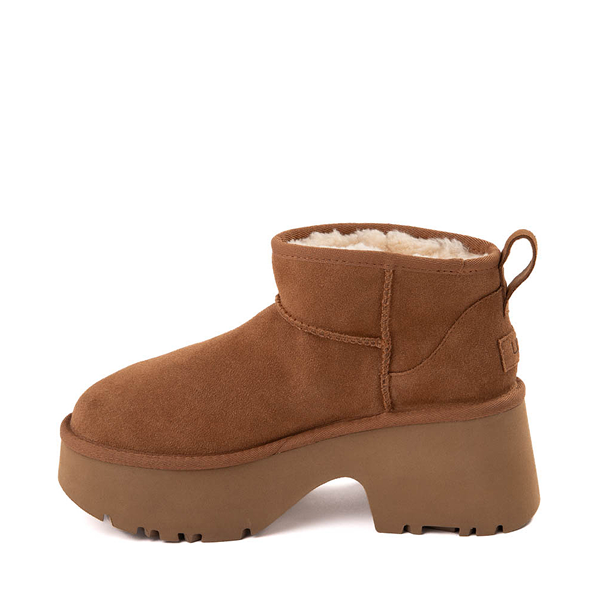 Womens UGG® Classic Ultra Mini New Heights Boot - Chestnut