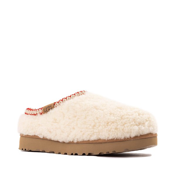alternate view Womens UGG® Tasman Maxi Curly Slipper - NaturalALT5