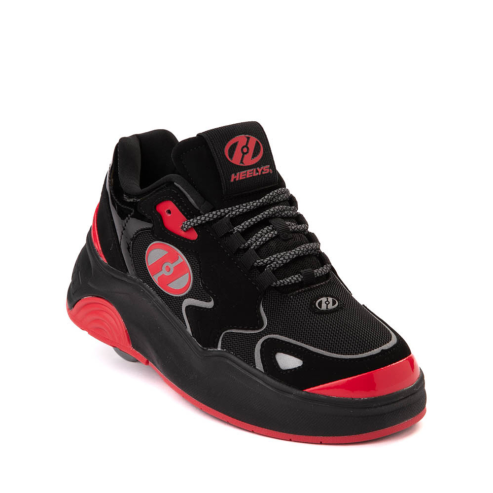 Heelys Mega Wheel Skate Shoe - Big Kid - Black / Red | Journeys