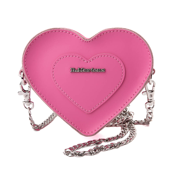 alternate view Dr. Martens Mini Heart-Shaped Bag - PinkALT3D