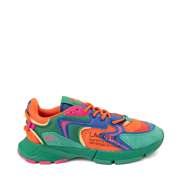 Womens Lacoste L003 Neo Athletic Shoe - Green / Orange / Blue / Pink