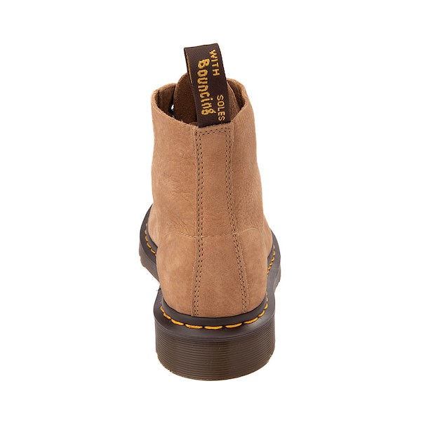 Dr martens tan 101 brando 6 eye boots best sale