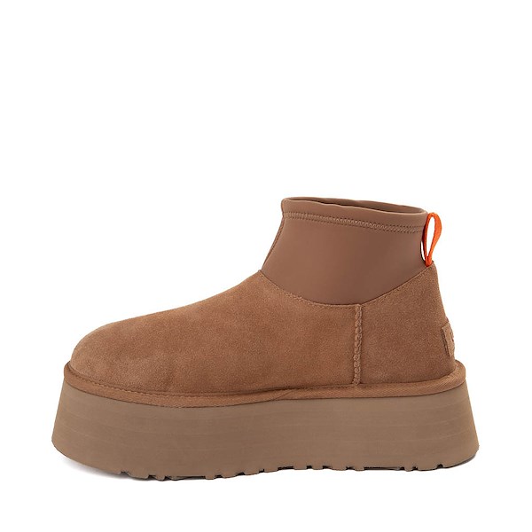 Womens UGG® Classic Mini Dipper Platform Boot - Chestnut