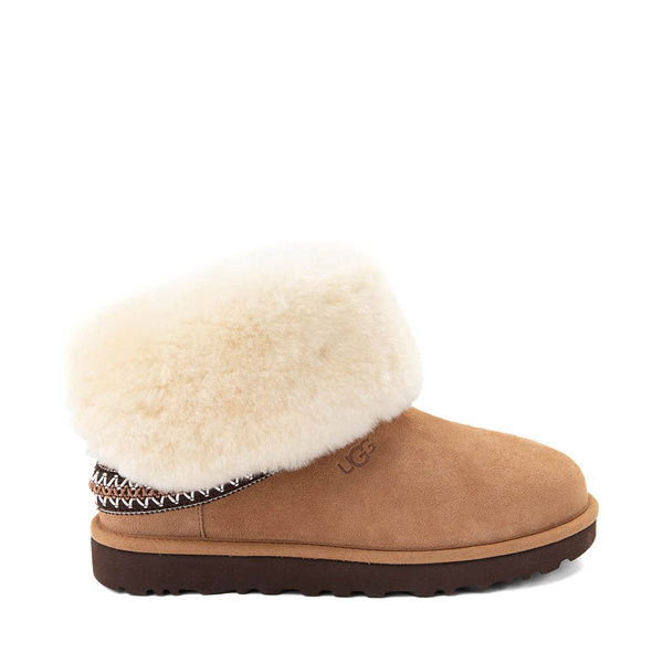 Womens UGG® Classic Short Crescent Boot - Chestnut