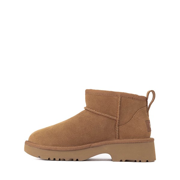 alternate view UGG® Classic Ultra Mini New Heights Boot - Little Kid / Big Kid - ChestnutALT1