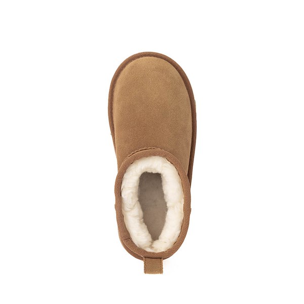 alternate view UGG® Classic Ultra Mini New Heights Boot - Little Kid / Big Kid - ChestnutALT2