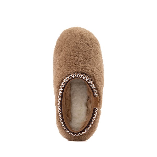 alternate view UGG® Tasman Maxi Curly Slipper - Little Kid / Big Kid - ChestnutALT2