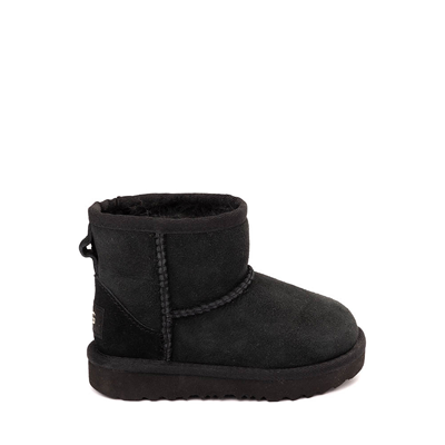 Crocs Classic Fuzz-Lined Clog - Little Kid / Big Kid - Black