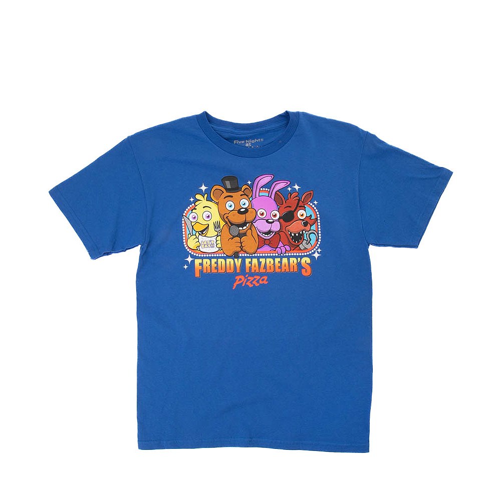 Five Nights at Freddy's Freddy Fazbear's Pizza Tee - Little Kid / Big Kid - Royal Blue