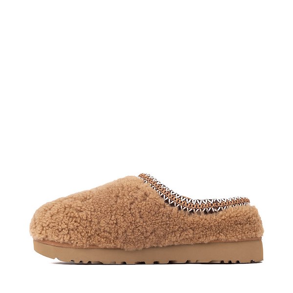 alternate view Womens UGG® Tasman Maxi Curly Slipper - ChestnutALT1