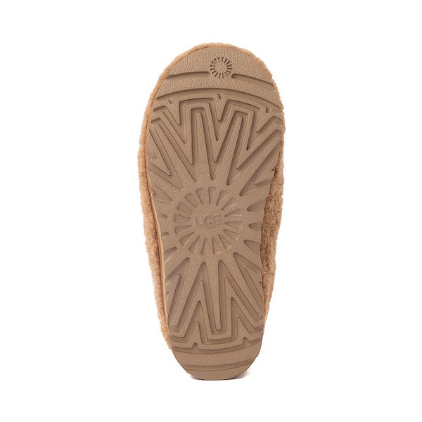 alternate view Womens UGG® Tasman Maxi Curly Slipper - ChestnutALT3