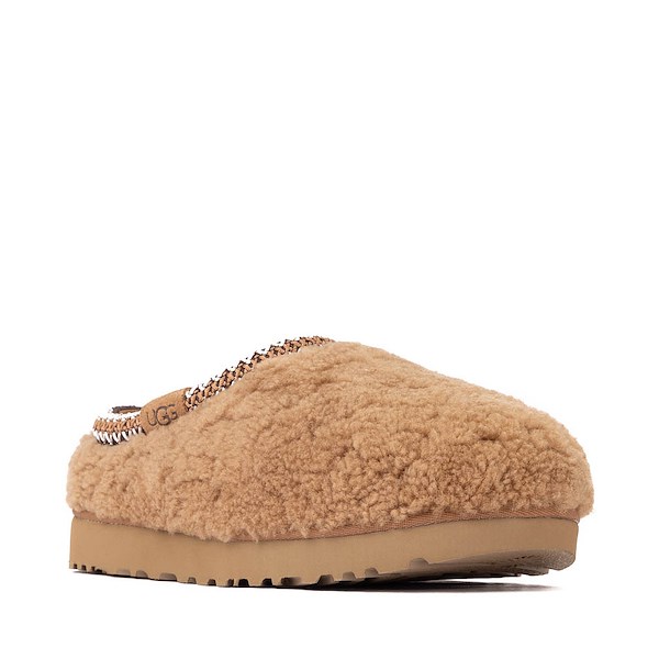 alternate view Womens UGG® Tasman Maxi Curly Slipper - ChestnutALT5
