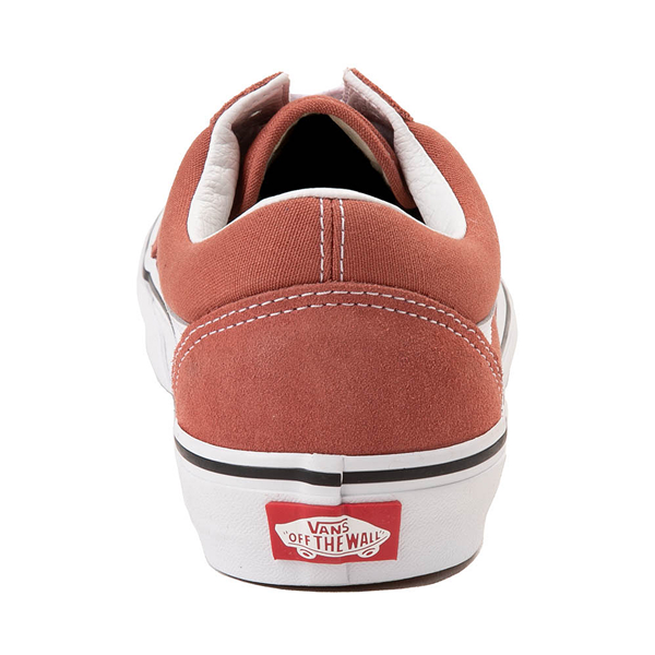 alternate view Vans Old Skool Skate Shoe - Auburn / True WhiteALT4