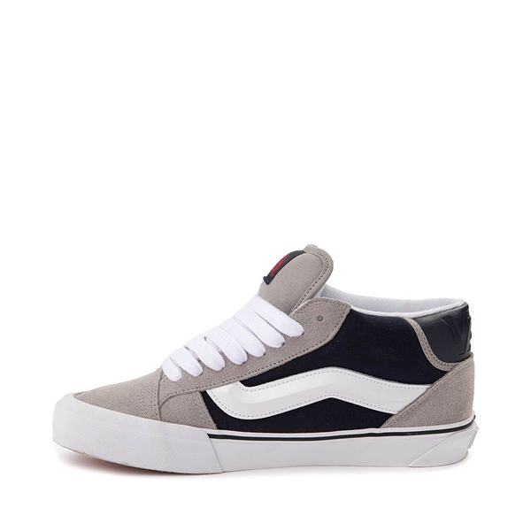 alternate view Vans Knu Skool Skate Shoe - Gray / NavyALT1