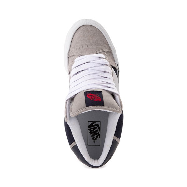 alternate view Vans Knu Skool Skate Shoe - Gray / NavyALT2