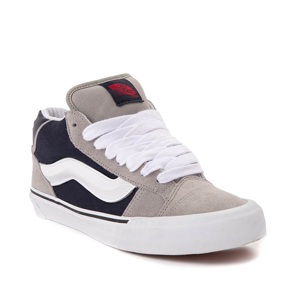 alternate view Vans Knu Skool Skate Shoe - Gray / NavyALT5