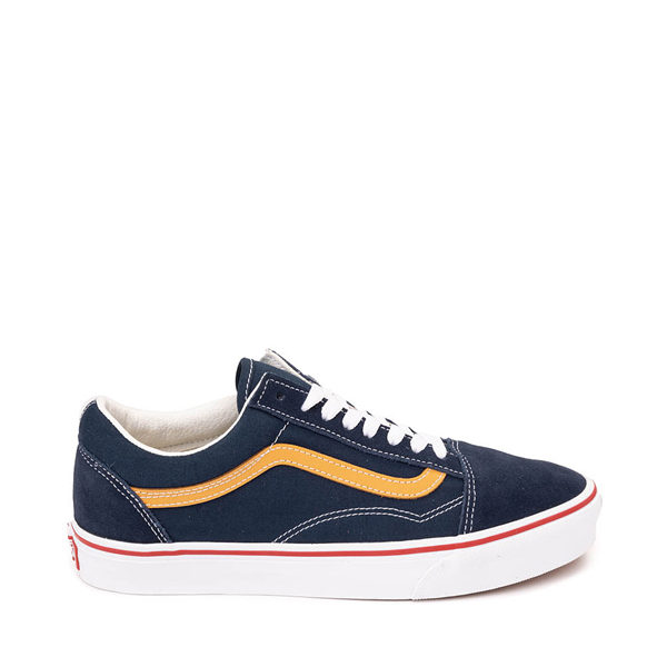 Vans Old Skool Skate Shoe Tri Tone Navy Yellow