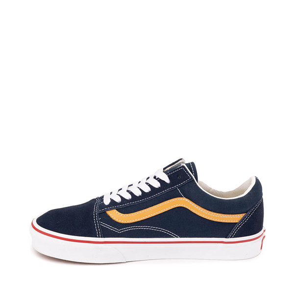 alternate view Vans Old Skool Skate Shoe - Tri-Tone Navy / YellowALT1