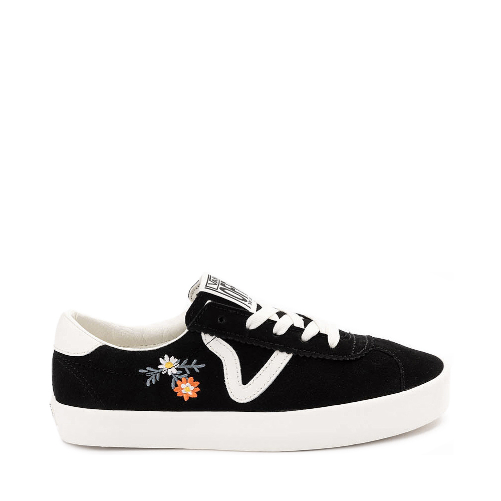 Vans Sport Low Skate Shoe - Black / Floral | Journeys