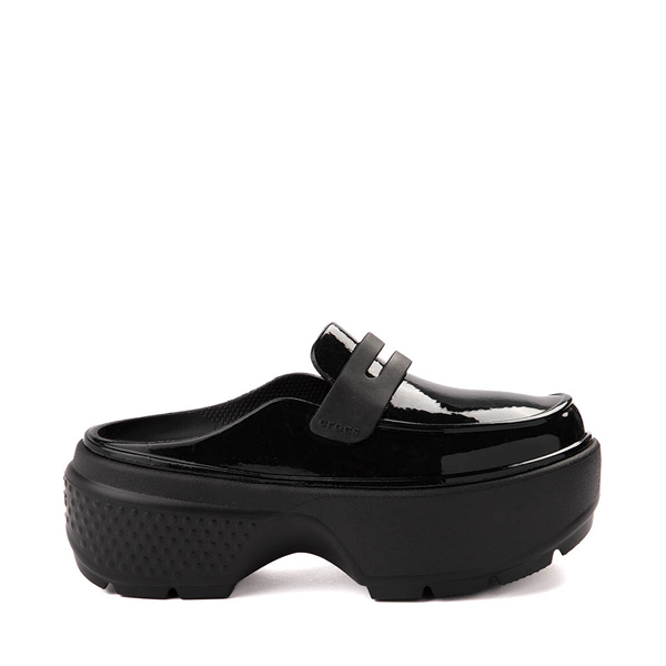 Crocs Stomp High-Shine Penny Loafer - Black