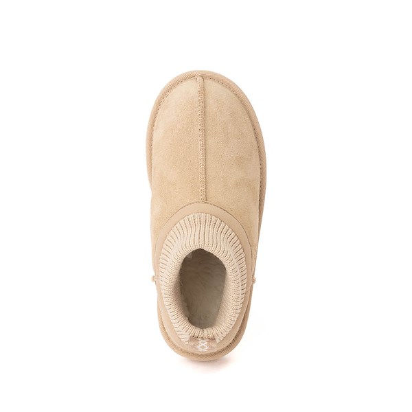 alternate view UGG® Classic Ultra Stretch Cuff Boot - Little Kid / Big Kid - Mustard SeedALT2