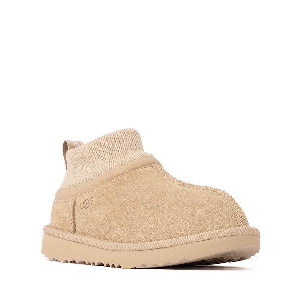 alternate view UGG® Classic Ultra Stretch Cuff Boot - Little Kid / Big Kid - Mustard SeedALT5