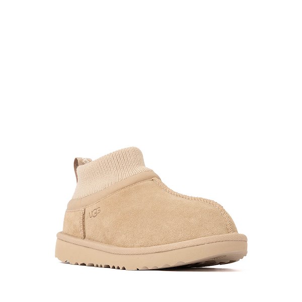 alternate view UGG® Classic Ultra Stretch Cuff Boot - Toddler / Little Kid - Mustard SeedALT5