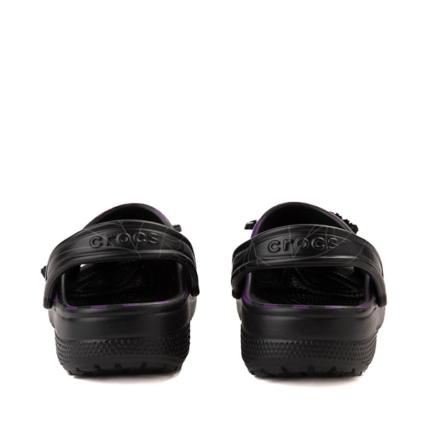 alternate view Wednesday x Crocs Classic Nevermore Academy Clog - Black / MulticolorALT4