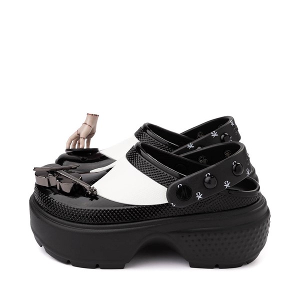 Wednesday x Crocs Stomp Platform Clog - Black / Multicolor
