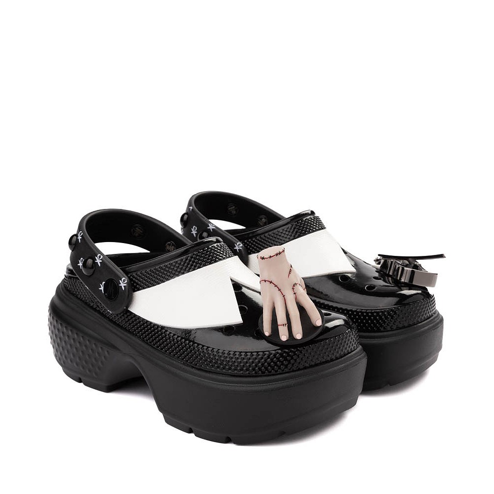 crocs Stomp Embellished Clog Black （クロックス ストンプ