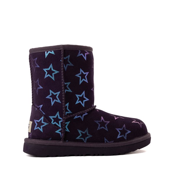 UGG® Classic II Iridescent Stars Boot - Little Kid / Big Kid - Nightshade