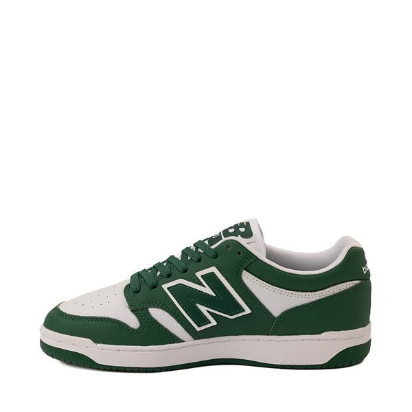 alternate view New Balance 480 Athletic Shoe - Team Forest Green / WhiteALT1