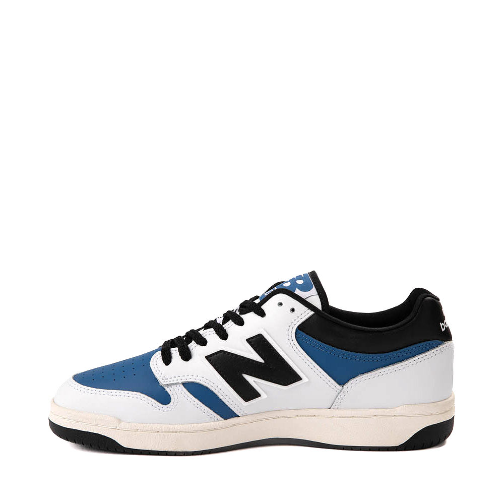 New Balance 480 Athletic Shoe - White / Blue Agate / Black | Journeys