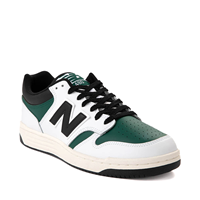 New Balance 480 Athletic Shoe - White / Marsh Green / Black