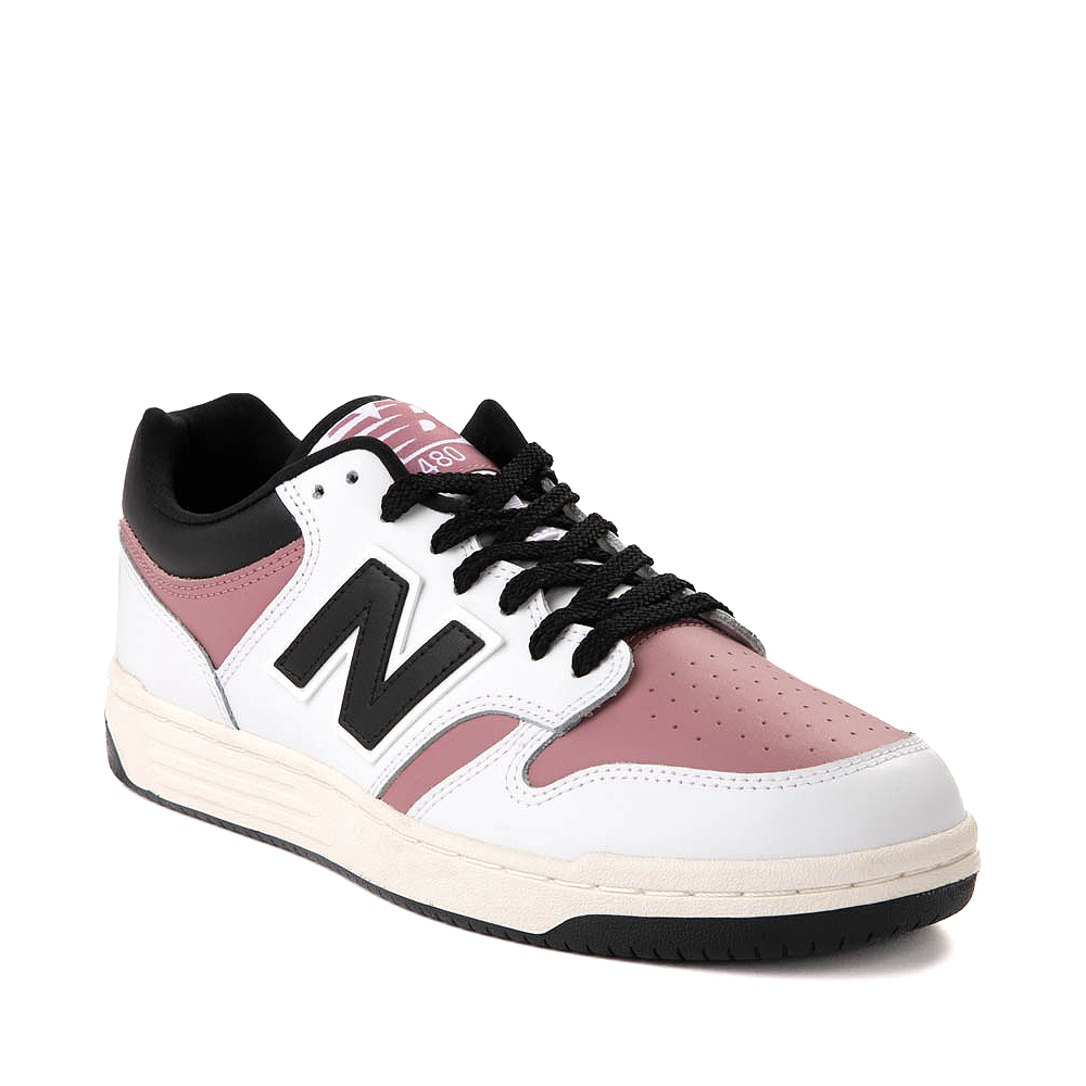 New Balance 20 Athletic Shoe   White / Rosewood / Black