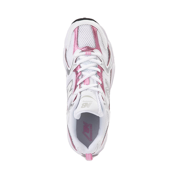 New Balance 530 Athletic Shoe White Pink Sugar Journeys