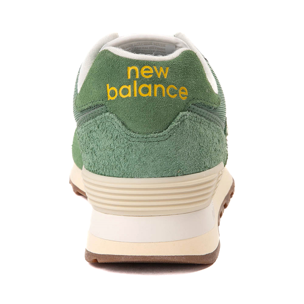 alternate view Womens New Balance 574 Athletic Shoe - Mallard Green / Ginger Lemon / Sea SaltALT4