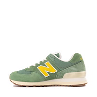 Womens New Balance 574 Athletic Shoe - Mallard Green / Ginger
