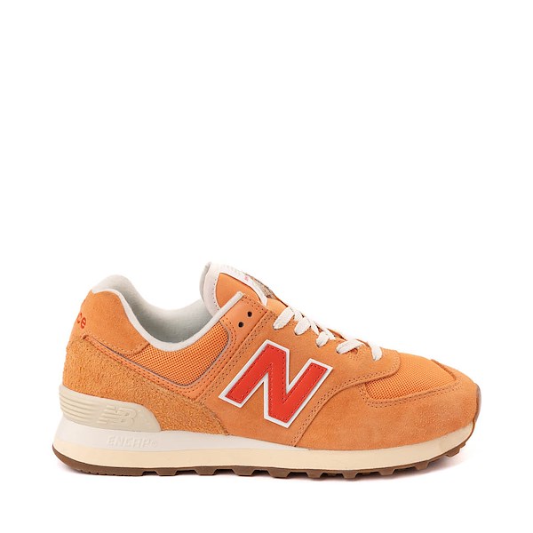 Womens New Balance 574 Athletic Shoe - Copper / Neo Flame / Sea Salt