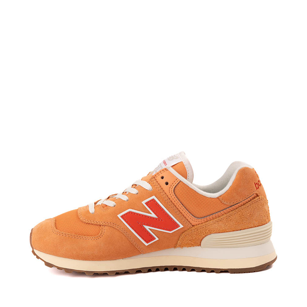 alternate view Womens New Balance 574 Athletic Shoe - Copper / Neo Flame / Sea SaltALT1