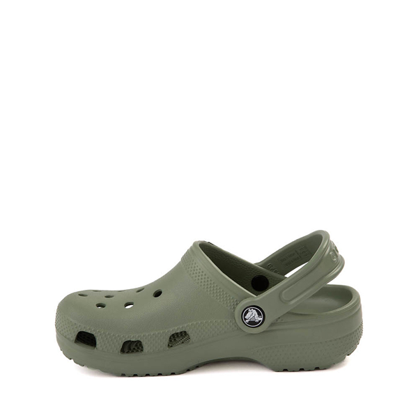 alternate view Crocs Classic Clog - Little Kid / Big Kid - MossALT1