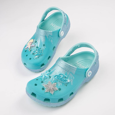 Crocs Classic Glow-In-The-Dark Skull Clog - Little Kid / Big Kid - Black