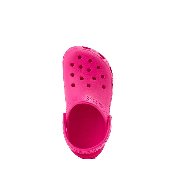 alternate view Crocs Classic Clog - Baby / Toddler - Pink CrushALT2