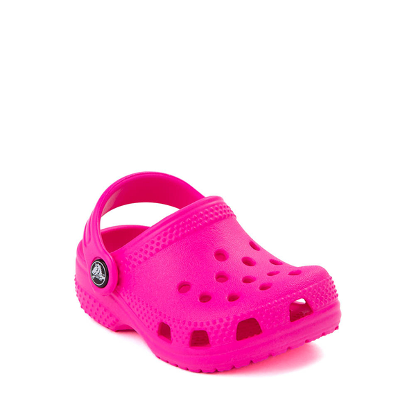 alternate view Crocs Littles™ Clog - Baby - Pink CrushALT5