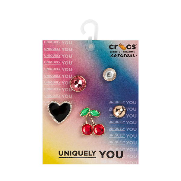 alternate view Crocs Jibbitz™ Elevated Shoe Charms 5 Pack - MulticolorALT2