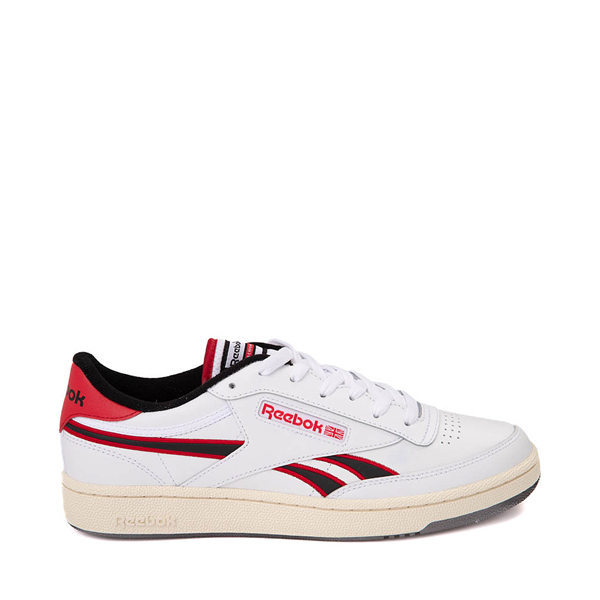 Mens Reebok Club C Revenge Athletic Shoe Cheap Fitmin Jordan Outlet Inside Reebok s Comeback Plans After Adidas Sale to White Vector Red Black